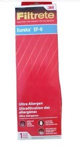 3M Filtrete Eureka EF-6 Ultra Alérgeno Filtro, 1 Filtro - Nuevo Sellado - Imagen 1 de 1