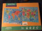 World Map Puzzle-Fun-Imagination