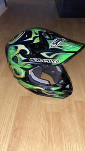 shoei dirt bike helmet Youth Medium - Picture 1 of 5