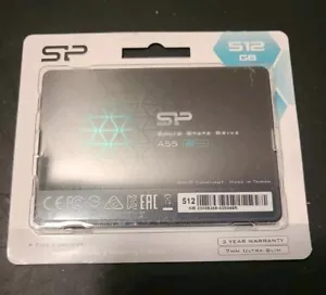 SSD 2"5 Silicon Power A55 512GB SATA III - Bild 1 von 2
