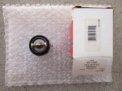 FORD F8CZ-8575-AA F8CZ8575AA MOTORCRAFT RT1140 ENGINE COOLANT THERMOSTAT OEM NEW - Image 1 of 4
