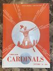 OCTOBER 14 1951 NFL FOOTBALL PROGRAM CHICAGO CARDINALS AT NEW YORK GIANTS EX