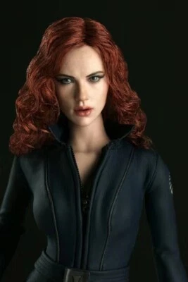 Figuras de ação modelo Hottoys Iron Man 2 Black Widow 1.0 HT MMS124 1/6 coleção - Imagem 1 de 4