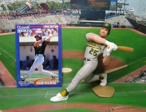 MARK McGWIRE 1998 Starting Lineup CLASSIC DOUBLES figurina sciolta e carta OAKLAND come - Foto 1 di 2
