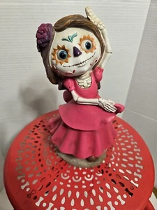 Tag der Toten Tanzendes Mädchen Halloween Deko - Bild 1 von 4