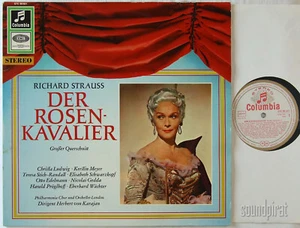 COLUMBIA (SAX 2423) KARAJAN SCHWARZKOPF STRAUSS ROSENKAVALIER STC 80661 EX-NM - Bild 1 von 4