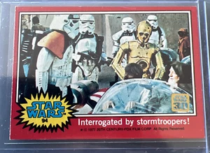 Tarjeta de recompra vintage estampada en lámina de oro 30 aniversario #94 de Star Wars - Imagen 1 de 2