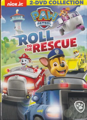 PAW PATROL ROLL TO THE RESCUE (DVD BOX SET 2018) NEW SEALED Region 1 2-Disc - Image 1 of 2