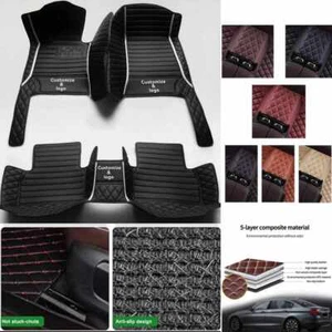 For BMW 1 2 3 4 5 6 7 8 Series Car Floor Mats All Series Waterproof Carpets Auto - Imagen 1 de 26