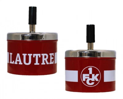 1. FC Kaiserslautern Drehaschenbecher Aschenbecher Ascher Windaschenbecher FCK