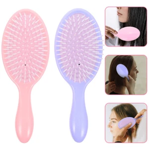 2 Pcs Massage Comb Hair for Curly Styling Tool Women's Miss - Picture 1 of 12