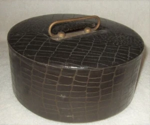 Poker Chip Case Holds 200 Chips Great Mid Century Style - Picture 1 of 10