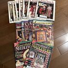 Lot of 14 Cross Stitch & Country Crafts + Xstitch & Needlework 90s Better Homes