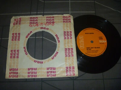Wayne Newton ‎– Daddy Don't You Walk So Fast  Original 1972 Australian 7" vinyl - Image 1 of 4