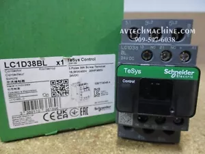 LC1D38BL Schneider Telemecanique Magnetic Contactor Coil DC24V - Picture 1 of 2