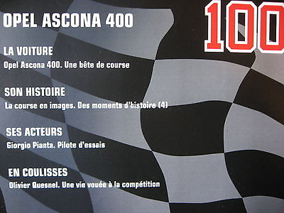 Fascicule 100 Rallye Monte Carlo Opel Ascona 400 /courses En Images / Quesnel • 3.24€
