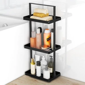 3 Tier Standing Shower Caddy Organizer Corner, Bathroom Shower Organizer Stan... - Picture 1 of 7