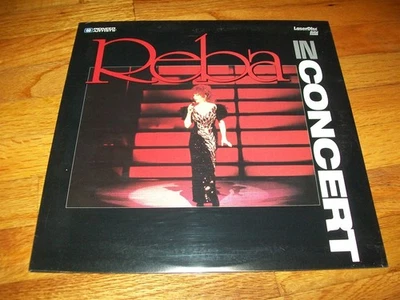 REBA IN CONCERT Laserdisc LD BRAND NEW SEALED COUNTRY MUSIC REBA McENTIRE RARE Foto 1 de 2