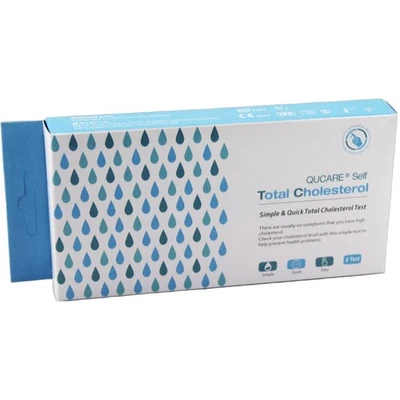 Complete Total Only Cholesterol Test, 2 Tests, Quick, Simple & Easy-to-Use, C... - Image 1 of 4