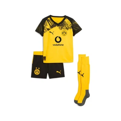 Puma BVB Home Minikit mit Sponsor - Trikot für Kinder - Bild 1 von 2