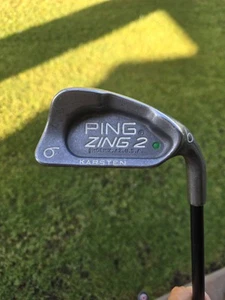 Ping Zing 2 Iron Green Dot RH Adila Graphite Shaft X Stiff - Picture 1 of 5