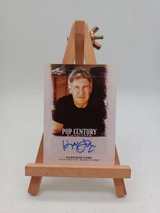 2012 LEAF POP CENTURY #BA-HF1 HARRISON FORD AUTHENTIC AUTOGRAPH SP MO - Picture 1 of 2