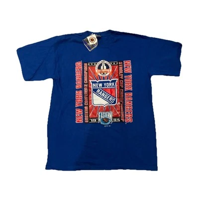 Camiseta De Colección New York Rangers Para Hombre XL 90s 1994 Stanley Cup NHL Foto 1 de 4