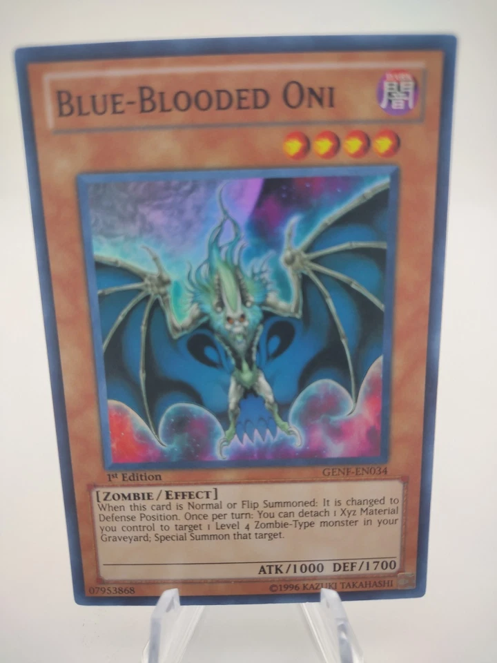 Blue-Blooded Oni GENF-EN034 Generation Force 1st Edition Yu-Gi-Oh! - Image 1 of 1