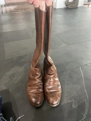 Botas de montar Golden Goose GGDB para mujer hasta la rodilla de cuero hechas en Italia talla 40, EE. UU. 9-10 Foto 1 de 4