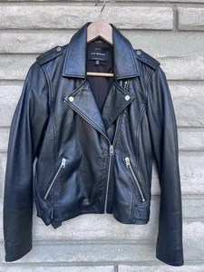 Lucky Brand Damen Leder Biker Jacke Small  - Bild 1 von 6
