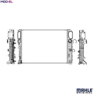 RADIATOR ENGINE COOLING CR 37 000S FOR MERCEDES-BENZ OM 646.821 2.1L 4cyl 2.7L - Image 1 of 4