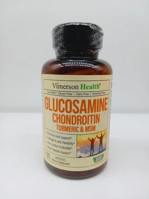 Vimerson Health Glucosamina Condroitina Cúrcuma y MSM Salud Articular Ex 11/26 Foto 1 de 4