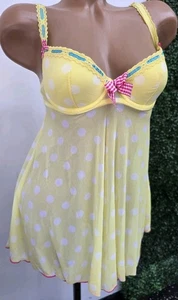 Victoria's Secret Women's Blue and Yellow 34B - Picture 1 of 7