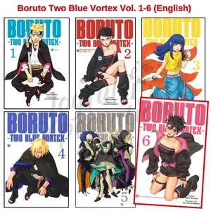Libro de historietas Boruto: Two Blue Vortex manga vol 1-6 versión en inglés JUEGO ÚNICO/COMPLETO - Imagen 1 de 10