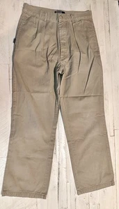 POLO RALPH LAUREN BOYS SIZE 16 Regular KHAKI PANTS PREOWNED - Picture 1 of 4