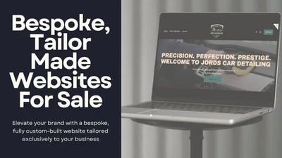 Premium Custom Website Design | Custom Built Business Website | Small Business - Image 1 of 4