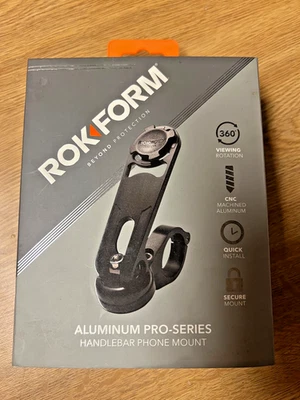 Rokform Cruiser Motorcycle Handlebar Phone Mount Ultra-Durable Easily Adjustable - Image 1 of 4