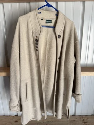 Geirger Wool Cream Cardigan/Coat/Overcoat ￼ - Image 1 of 4