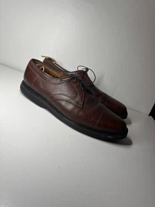 Allen Edmonds Becker Hombres 13 D Marrón Guijarro Cuero Zapatos de Vestir Informales - Imagen 1 de 13
