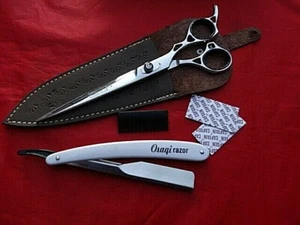 Garantía de devolución de dinero 8" peluquería peluquero tijeras/acero japonés (8,5" COMPLETO) - Imagen 1 de 10