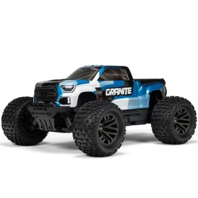 Arrma ARA4302V4T1 GRANITE 1:10 223S DSC 4X4 Brushless Monster Truck blau - Bild 1 von 4