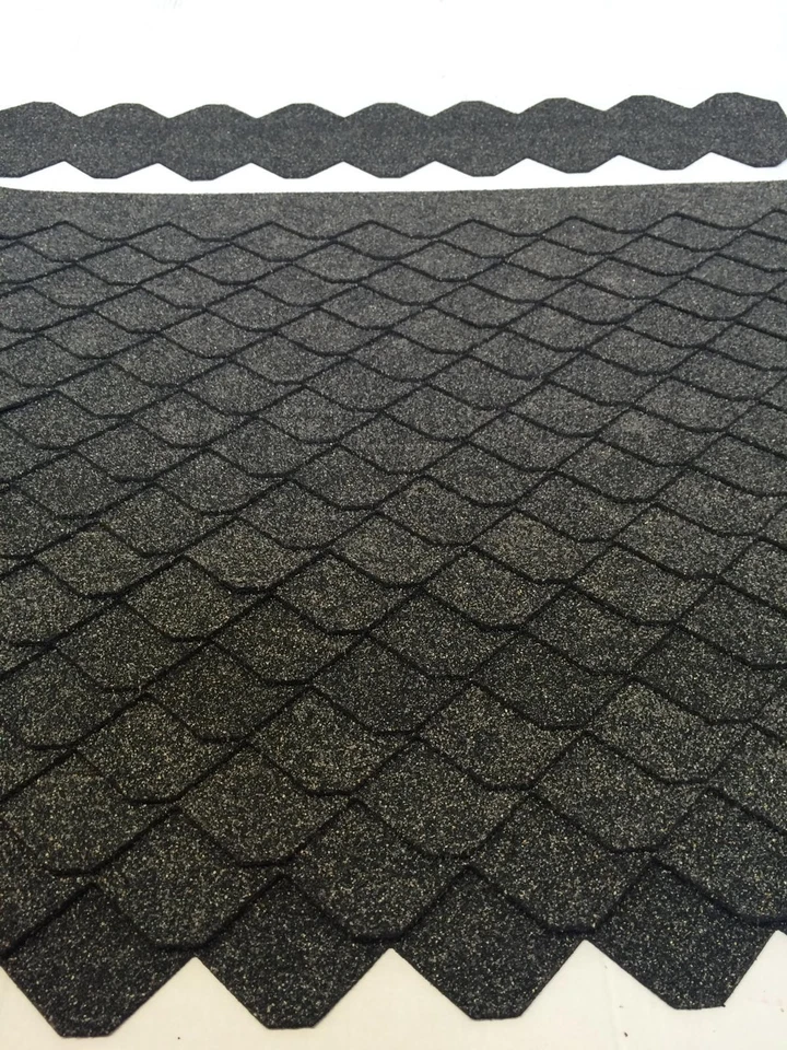 MANUFAKTUR MARTINSHOF 0,20 qm = 1 Set Dachschindeln Schiefer Spiel hergestellt in Deutschland