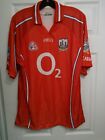 Vintage O'Neills Cork / Corcaigh Football Jersey Shirt Sz L Made In Ireland