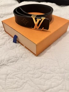 Louis Vuitton LV initial 30mm reversible belt - AUTHENTIC - RRP £400 - Picture 1 of 4