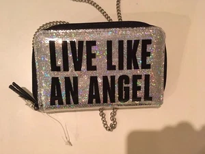 Victoria’s Secret iphone 4 silver sequin handbag case - Picture 1 of 6