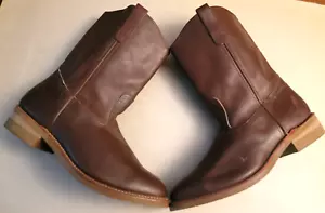 Stivali da lavoro western Red Wing 1155 US da uomo taglia 13 D LARGHI in pelle Pecos. - Foto 1 di 24