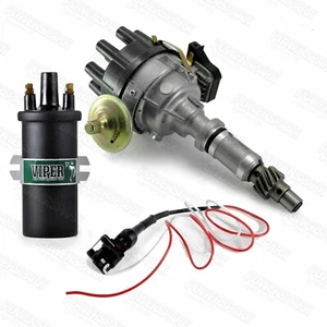 Rover V8 35DLM8 Distributor & Viper Dry High Energy ignition coil 3.5 3.9 4.2 - Picture 1 of 10