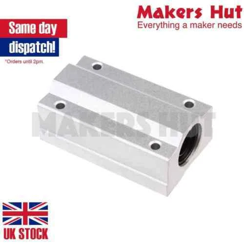SC16LUU 16mm Linear Ball Bearing Block CNC Milling