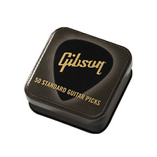 GIBSON PICK TIN - Standard Pick Tin 50 PICKS - MEDIUM PLECTRUMS X 50 for sale