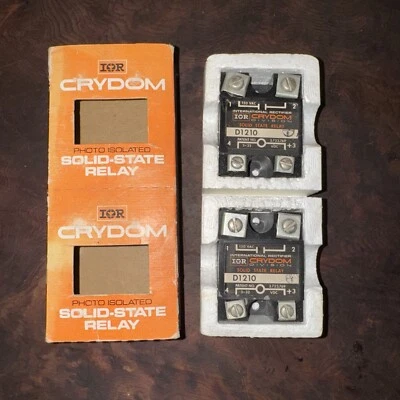 Bryson D1210 120VAC 3-32 VDC RELAYS -vintage- - Image 1 of 4